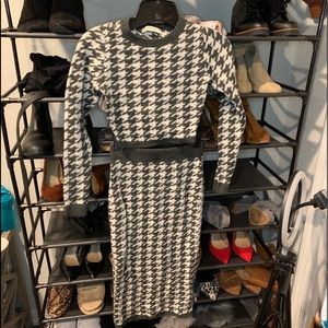 FINAL PRICE A&F (Matching set!) Houndstooth co-ord